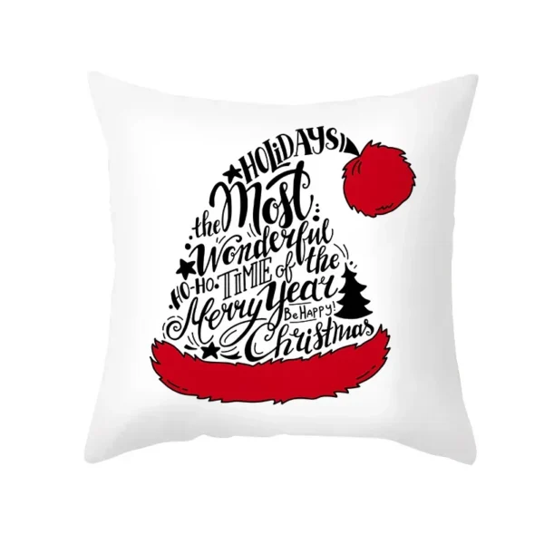 Christmas Cushion Cover Pillowcase - Image 40