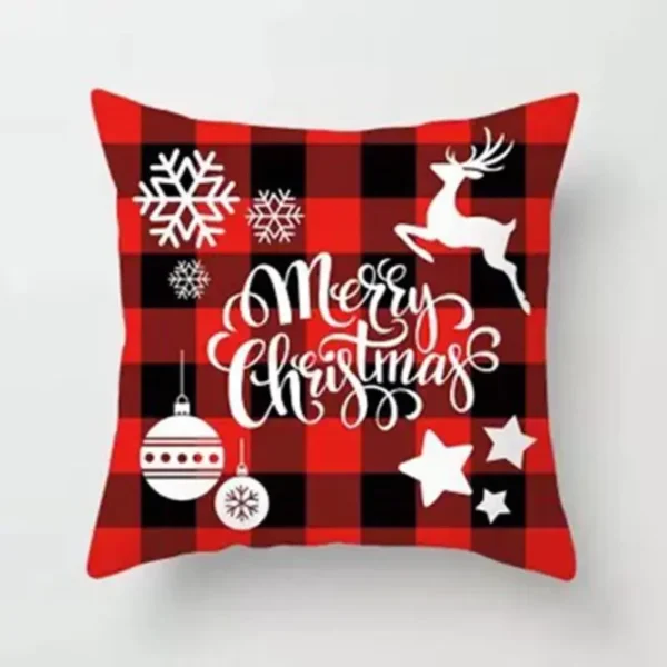 Christmas Cushion Cover Pillowcase - Image 24