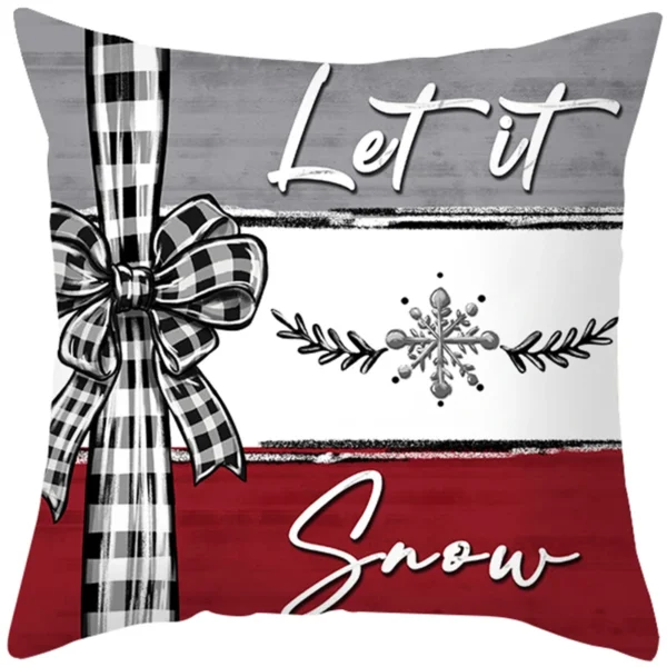 Christmas Cushion Cover Pillowcase - Image 10