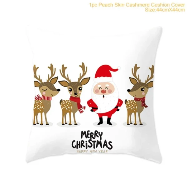 Christmas Cushion Cover Pillowcase - Image 31