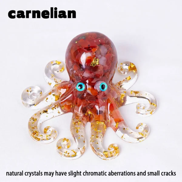 1PC Natural Crystal Gravel Octopus - Image 10