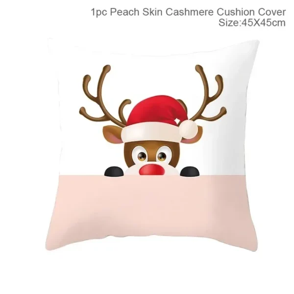 Christmas Cushion Cover Pillowcase - Image 27