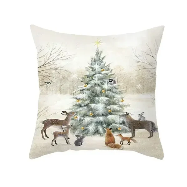 Christmas Cushion Cover Pillowcase - Image 20