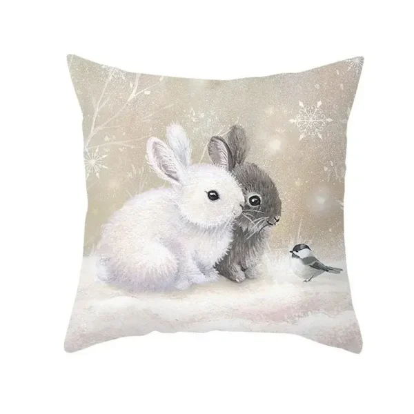 Christmas Cushion Cover Pillowcase - Image 30