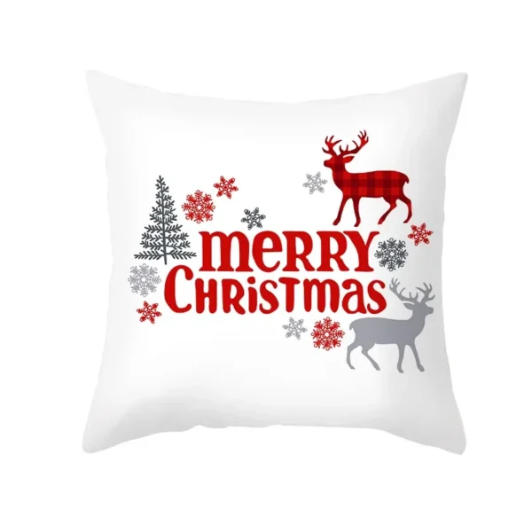 Christmas Cushion Cover Pillowcase - Image 46