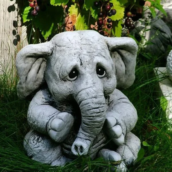 Elephant Resin Figurines - Image 3