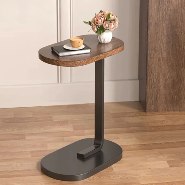 C Shaped Side Table