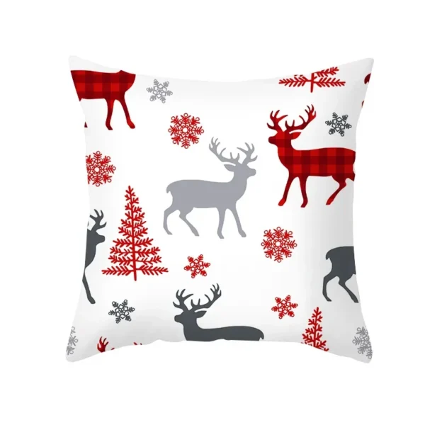 Christmas Cushion Cover Pillowcase - Image 45