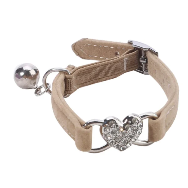 Heart Charm And Bell Cat Collar - Image 11