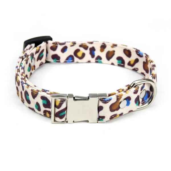 Dog Collars - Leash Leopard Printing, Adjustable - Image 6