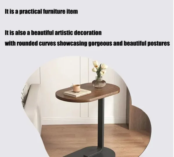 C Shaped Side Table - Image 7