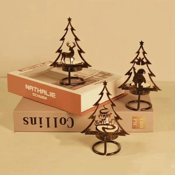 Christmas Tree Candle Holder - Image 2