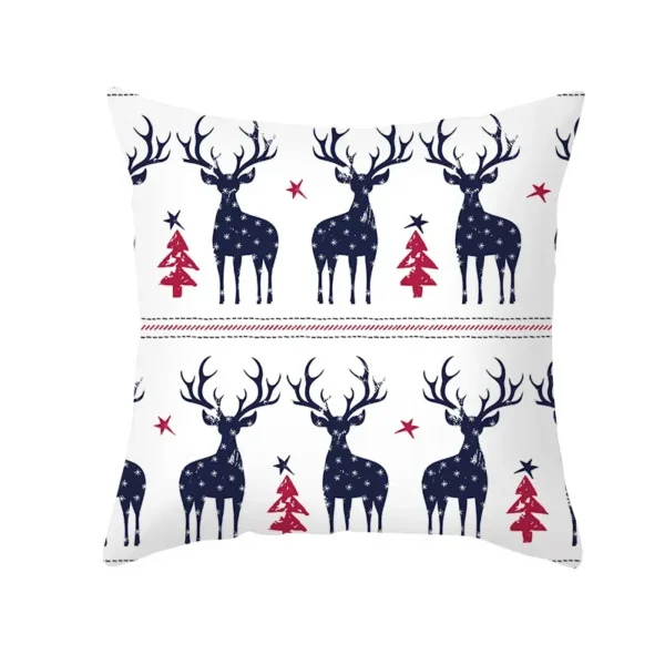 Christmas Cushion Cover Pillowcase - Image 43