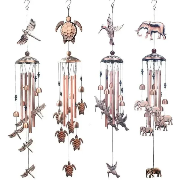 Metal Wind Chimes Retro Iron - Image 8