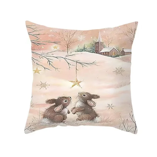 Christmas Cushion Cover Pillowcase - Image 26