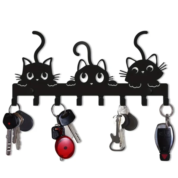 Cute Cat Key Rack - Image 5