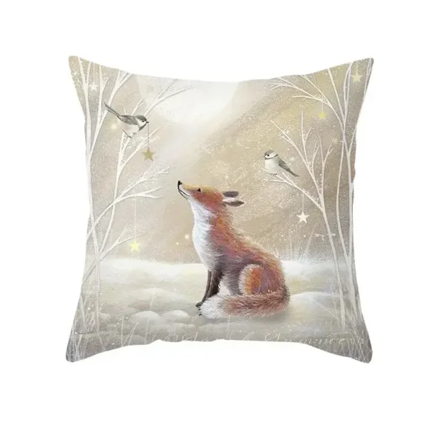 Christmas Cushion Cover Pillowcase - Image 38