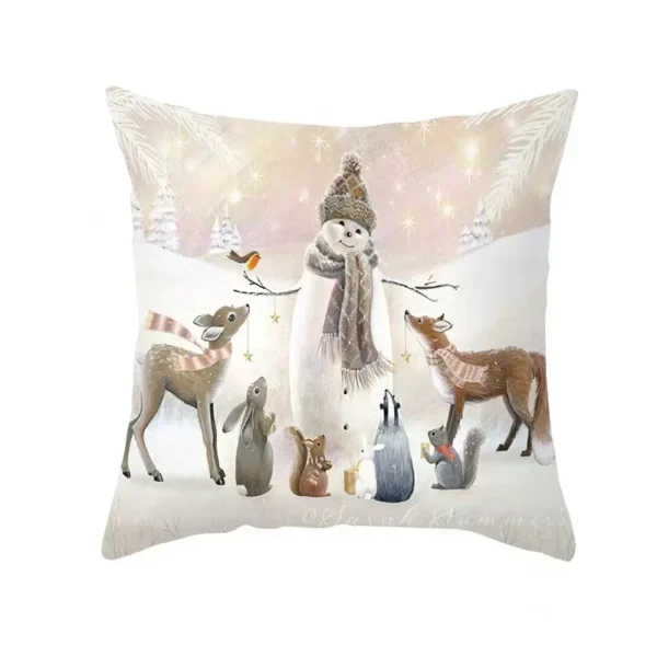 Christmas Cushion Cover Pillowcase - Image 13