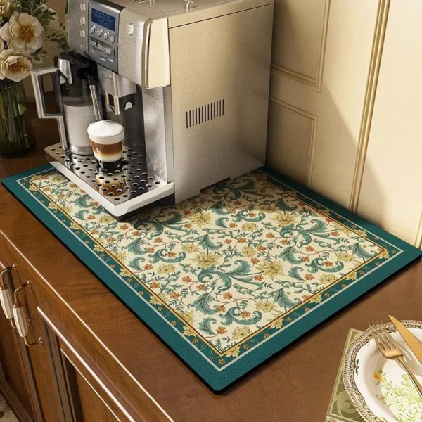 Coffee Machine Countertop Absorbent Mat - Image 3