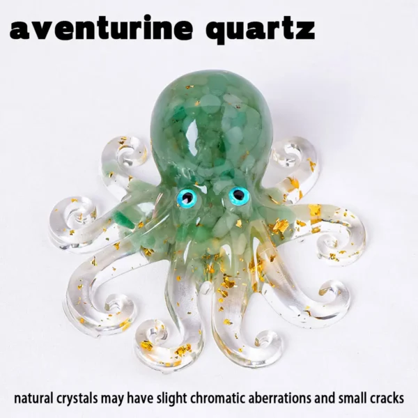 1PC Natural Crystal Gravel Octopus - Image 7