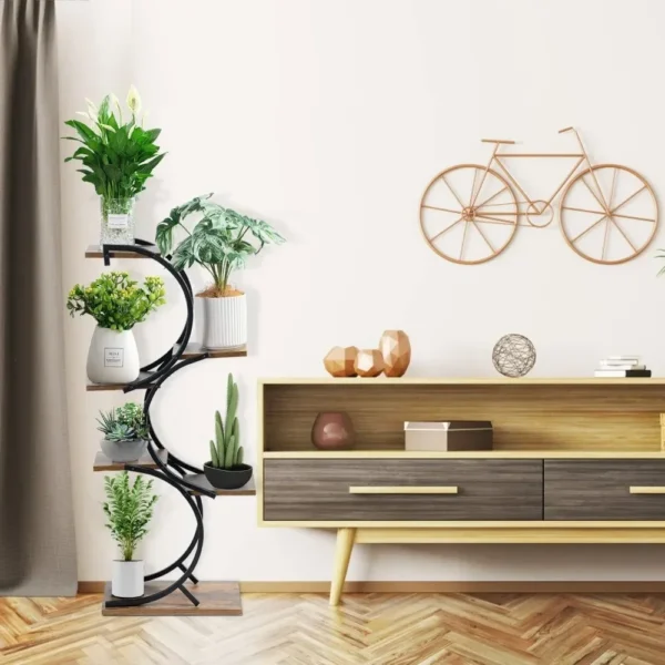 Plant Stand Indoor 6-Tier wrought iron - Image 3