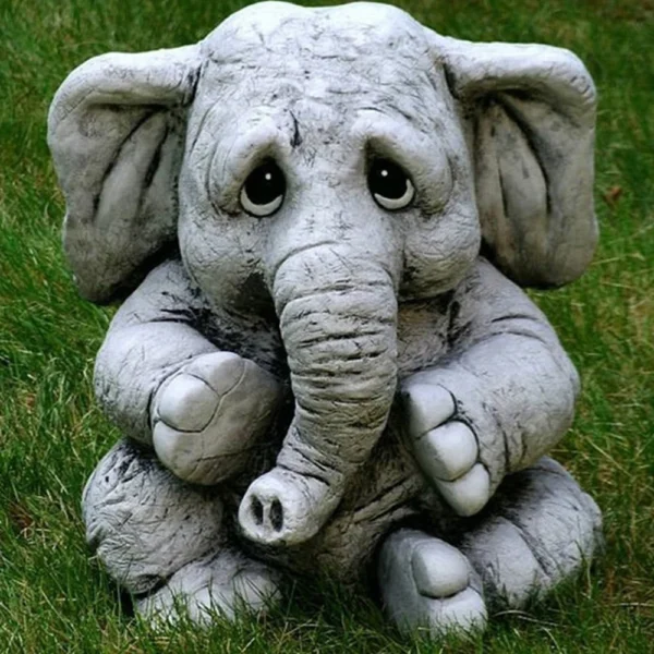 Elephant Resin Figurines