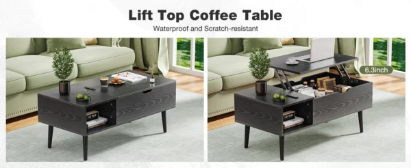 Lift Top Coffee Table - Image 8