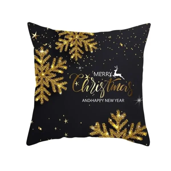 Christmas Cushion Cover Pillowcase - Image 36