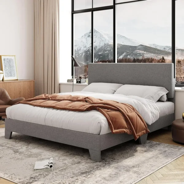 King Size Platform Bed Frame - Image 7