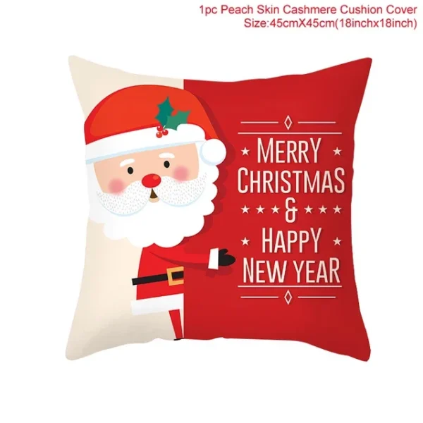 Christmas Cushion Cover Pillowcase - Image 28