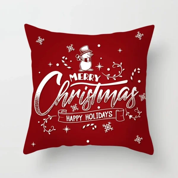 Christmas Cushion Cover Pillowcase - Image 12