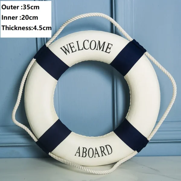 1pc Nautical Style Foam life buoy, Home Décor - Image 17