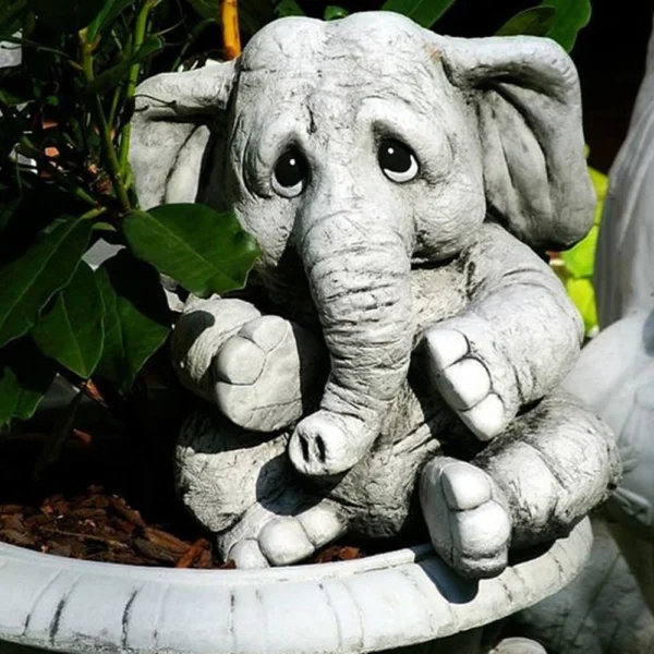 Elephant Resin Figurines - Image 4