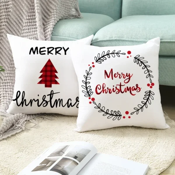 Christmas Cushion Cover Pillowcase - Image 5