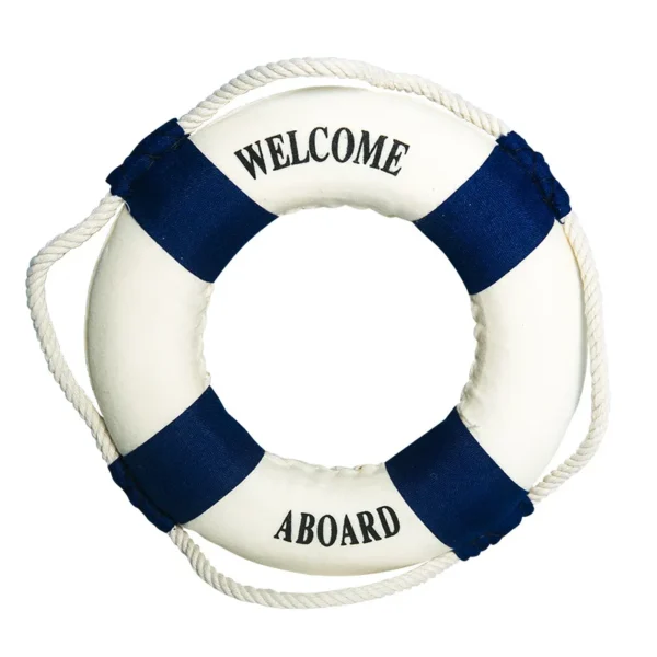 1pc Nautical Style Foam life buoy, Home Décor - Image 6