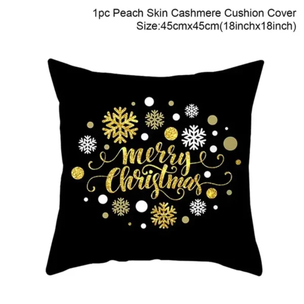 Christmas Cushion Cover Pillowcase - Image 37