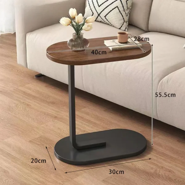 C Shaped Side Table - Image 6