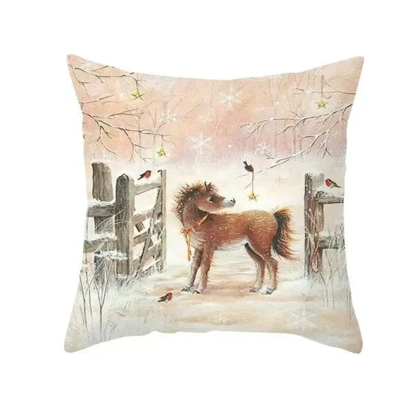 Christmas Cushion Cover Pillowcase - Image 25